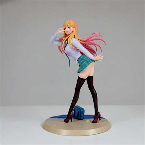 Promo 23cm My Dress Up Darling Marin Kitagawa Sexy Anime Figure Marin Kitagawa Bikini Action