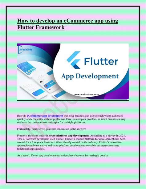 Ppt How To Develop An Ecommerce App Using Flutter Framework