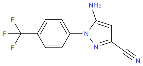 1H Pyrazole 3 Carbonitrile 1 2 6 Dichloro 4 Trifluoromethyl Phenyl 5