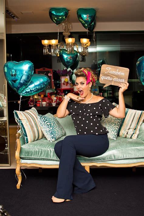 Chá de lingerie temático Pin Up Projeto Noivinha Por Jéssica Moraes