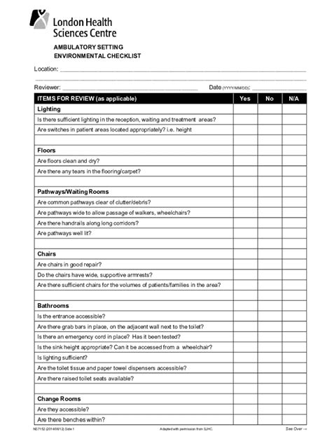 Fillable Online Intentional Rounding In Hospital Wards To Improve