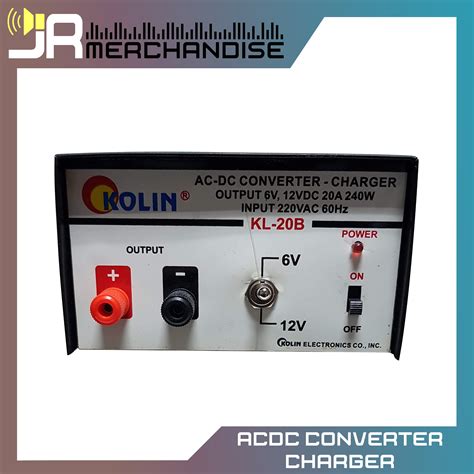 Kolin Ac Dc Converter Charger And Volts Ampere Kl B Power