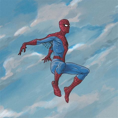 Steve McNiven On Instagram Heres A Bit Of Colour Over That Spidey