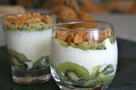 Verrine De Kiwis Mascarpone Et Son Crumble Cuisine Plurielles Fr