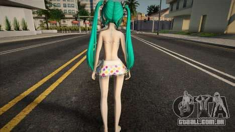 Hatsune Miku Polka Dot Bikini V Para GTA San Andreas