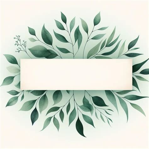 foliage card design pictures