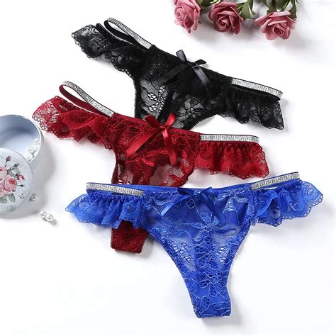 Frauen Sexy Exotic G string Unterwäsche Schlüpfer Tanga Höschen Open Back Slit Butt Sexy Bikini