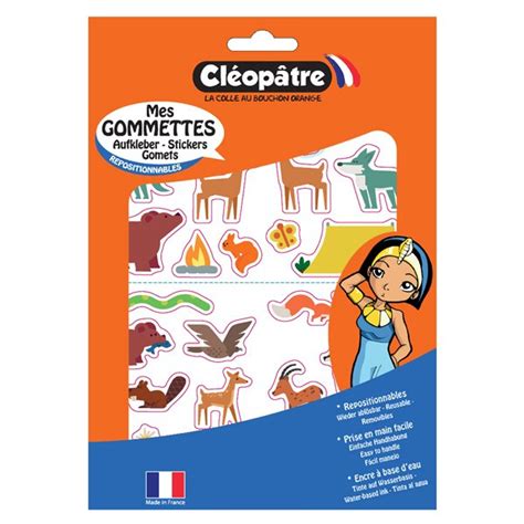 Gommettes animaux de la forêt campagne pour enfant Surdiscount