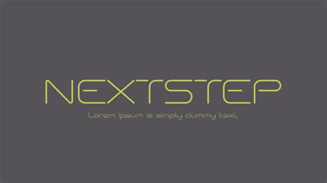 NEXTSTEP Font : Download Free for Desktop & Webfont