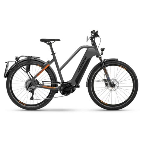 Haibike Trekking S 10 Low Stand I625Wh E Bike 11G SLX 2021 Titan La