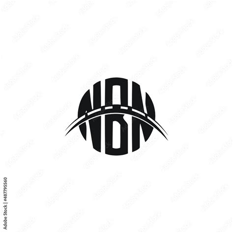 NBN LOGO WITH ROAD SIGN Stock Vector | Adobe Stock