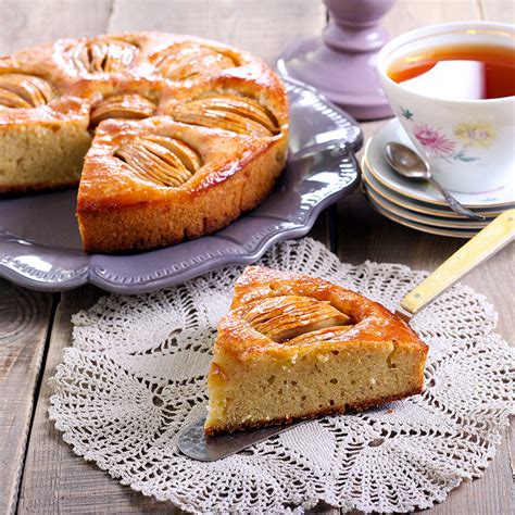 Recette G Teau Aux Pommes Et Caramel Au Beurre Sal Facile Rapide