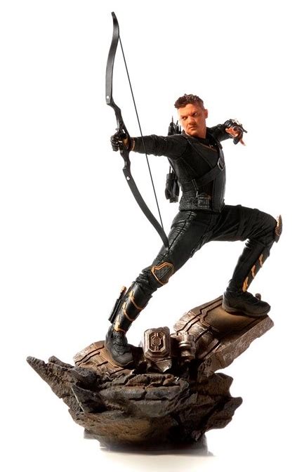 Estátua Gavião Arqueiro Hawkeye Vingadores Ultimato Avengers