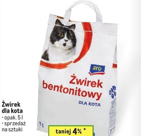 Żwirek bentonitowy Aro promocja Makro Cash Carry Ding pl