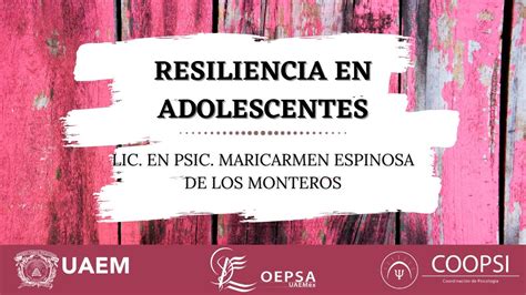 Resiliencia En Adolescentes Youtube