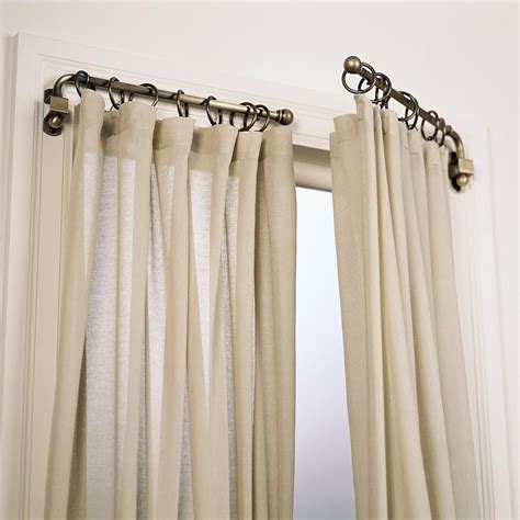 hinged curtain rail | www.stkittsvilla.com