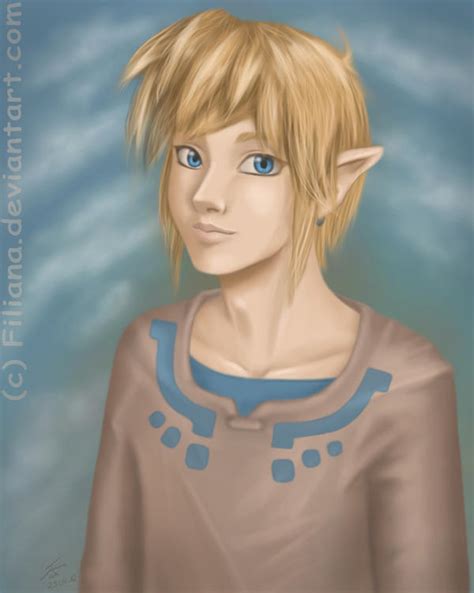 Skyward Sword Link By Filiana On Deviantart