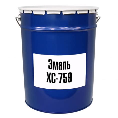 Эмаль ХС-759: купить по выгодной цене в Казахстане
