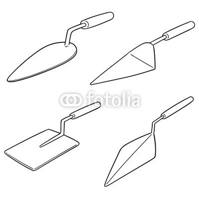 Trowel Drawing at PaintingValley.com | Explore collection of Trowel Drawing