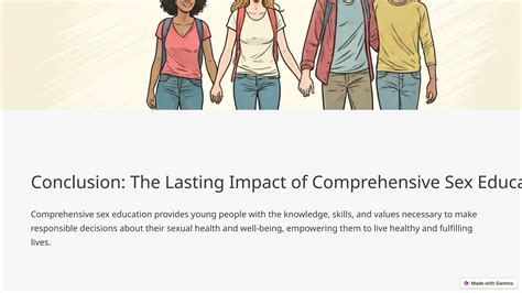 The Importance Of Sex Education In Schools Pptx