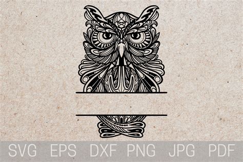 Owl Tattoo Stencil