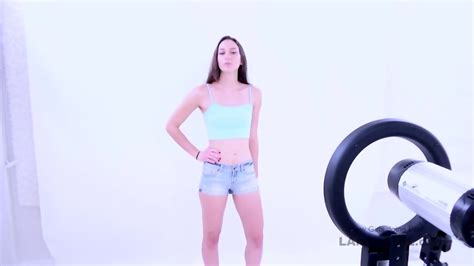 Amateur Brunette Gets Fucked Hard By Big Cock At Casting Audition Andi Rose