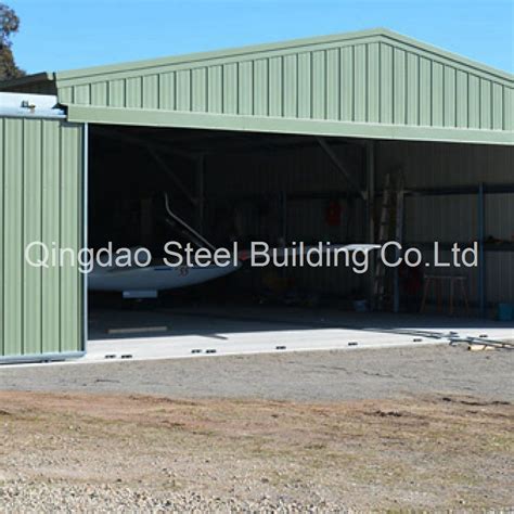 Prefabricated Engineered Steel Structure Aircraft Hangar Building Steel