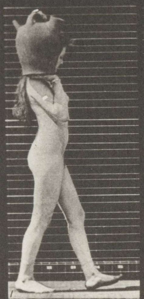 Nude Woman Removing A Water Jar From Shoulder To The Ground And Turning Rbm QP301M8 1887 226a 1