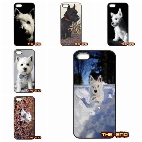 Cute Pretty Westie Dog Print Cell Phone Cases Covers For Samsung Galaxy