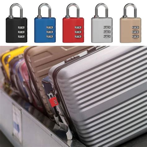 Противоугонный 3-значный замок с паролем, навесной замок, замок на ...