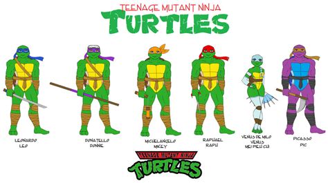 My Versions Of Tmnt By Acelions On Deviantart