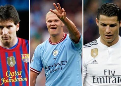 Pep Guardiola compare Erling Haaland à Messi et Cristiano Ronaldo à