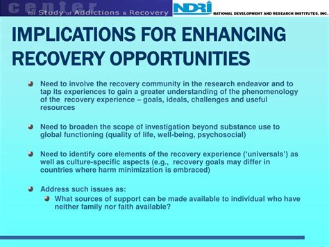 PPT - What does recovery mean to you? Definition, goals, and ...