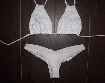 Bridal Bikini Etsy