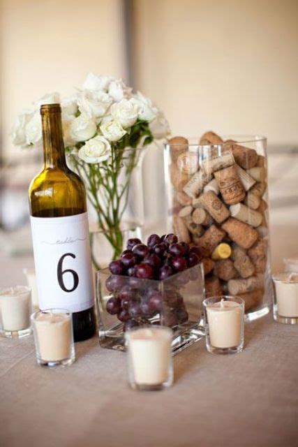 34 Adorable Vineyard Wedding Centerpieces Weddingomania