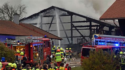 Vollbrand Von Stallungen In Schaftlach Gro Alarm