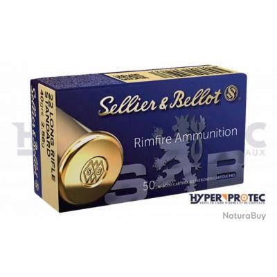 Munition 22 LR Sellier Bellot SB Standard LRN Munitions Balles 22LR