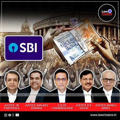 Electoral Bonds Casesupreme Court Rejects Sbis Plea For Extension