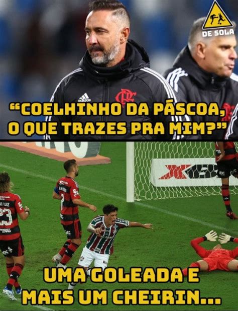 Memes Torcedores do Fluminense tiram onda após goleada e título contra