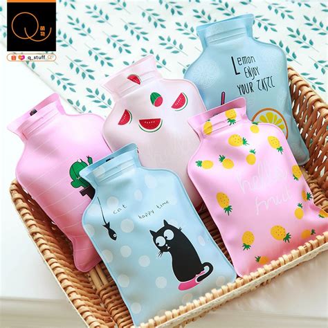 Mini Hot Water Bag Heat Pad Period Pain Relieve Keep Warm Cute 可爱小型热水袋暖水袋舒缓经痛暖肚子 Shopee Malaysia