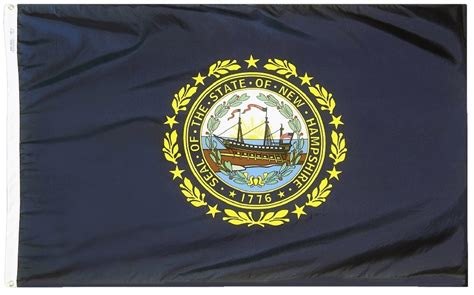 Flag History Of New Hampshire Flags For Patriots