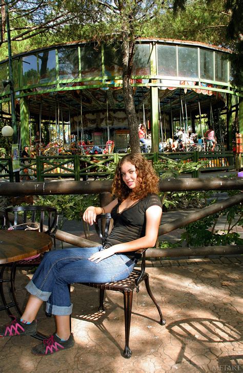 Sexy Babe Kyla A Flaunts Her Lovely Tits Outdoors While Completely Naked CoedCherry