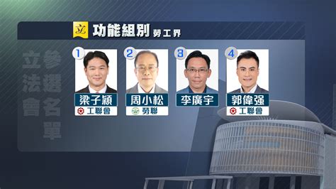 【附名單】立法會選舉提名（功能組別） Now 新聞