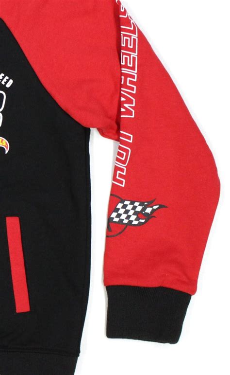 CASACA NIÑO HOT WHEELS NEGRO BOMBER HWS 0152