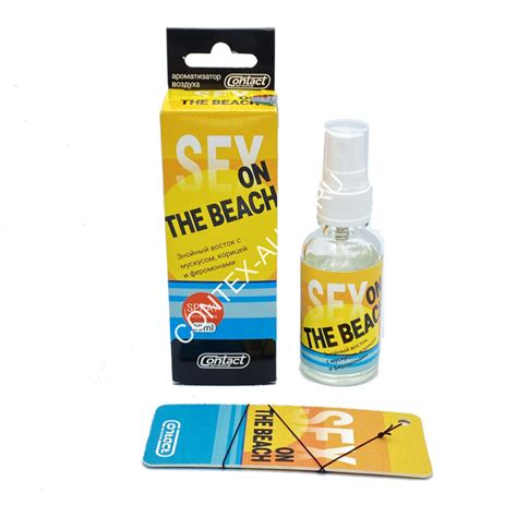 Ароматизатор воздуха Contact картон спрей Sex On The Beach