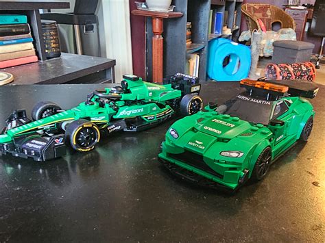 Completed Aston Martin Speed Champions R Lego