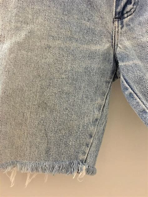 Vintage Rustler Denim Cut Off Jean Shorts 1980s Clo Gem