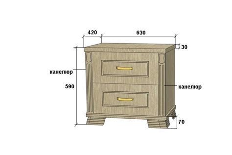 Тумбочка по эскизу прикроватная из массива сосны | Тумбочка, Мебель ...