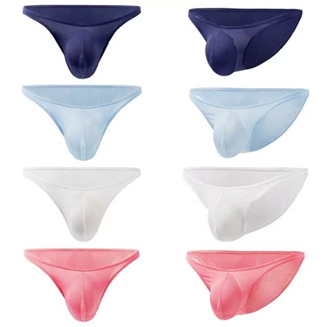 Mens G String Briefs Thong Bikini Underwear Sexy T Back Pouch Panties Swimwear Picclick Ca