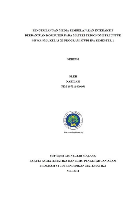 Contoh Proposal Skripsi Akuntansi Pdf File Perrecycle